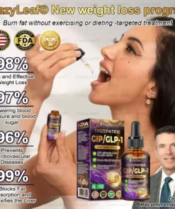 CrazyLeaf® Tirzepatide GIP/GLP-1 Drops