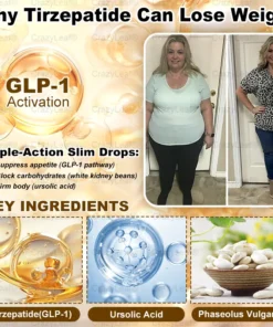 CrazyLeaf® Tirzepatide GIP/GLP-1 Drops