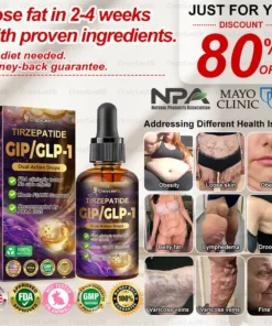 CrazyLeaf® Tirzepatide GIP/GLP-1 Drops