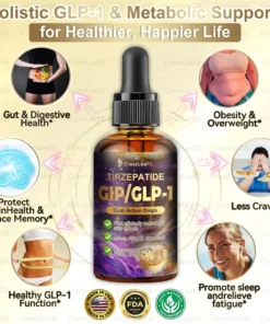 CrazyLeaf® Tirzepatide GIP/GLP-1 Drops