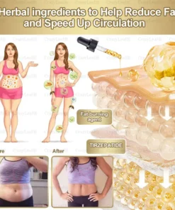 CrazyLeaf® Tirzepatide GIP/GLP-1 Dual-Action Slimming & Health Boost Drops