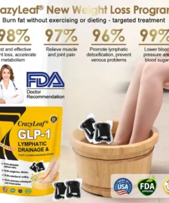 CrazyLeaf® METAROLIDE GLP-1 Herbal Foot Beads