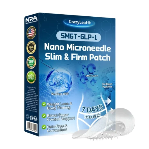 CrazyLeaf® SMGT-GLP-1 Nano Microneedle Patch
