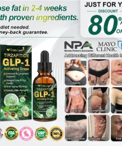 CrazyLeaf® TIRZAFITIDE GLP-1 Activating Drops