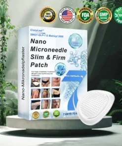 CrazyLeaf® Nano Microneedle Patch with SMGT-GLP-1