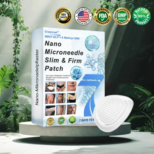 CrazyLeaf® Nano Microneedle Patch with SMGT-GLP-1
