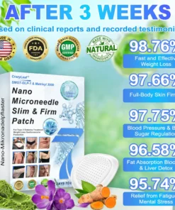 CrazyLeaf® Nano Microneedle Patch with SMGT-GLP-1